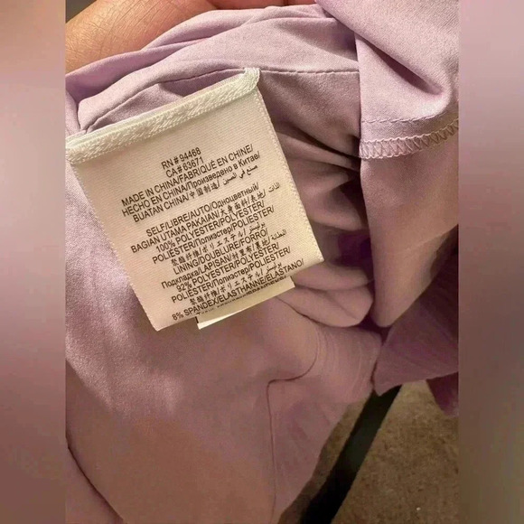 BNWT Crisscross Cut-Out pleated and lined long Gown - Picture 12 of 17